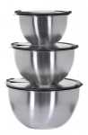 3 KAUSSI KOMPLEKT (16, 20, 24 CM) GEFU MONDI G-89430