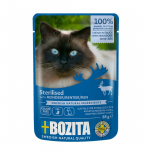 BOZITA Sterilised Meat chunks in sauce with reindeer &ndash; wet cat food &ndash; 85g
