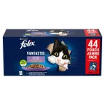PURINA Felix Fantastic Mix tarretises - m&auml;rg kassitoit - 44 x 85 g