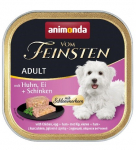 animonda Vom Feinsten Gourmet s&uuml;damik kana, muna + sinkiga Muna, kana, singiga t&auml;iskasvanud 150 g