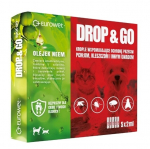 EUROWET Drop&Go Spot-on &ndash; flea and tick drops for dog and cat &ndash; 5x2 ml