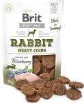 Brit Jerky Rabbit Meaty Coins - J&auml;neseliha - koerasn&auml;kk - 80 g