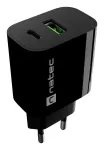 NATEC NUC-2397 mobile device charger Universal Black AC Fast charging Indoor