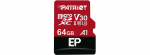 Patriot Memory PEF64GEP31MCX m&auml;lukaart 64 GB MicroSDXC klass 10