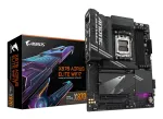 GIGABYTE X870 AORUS ELITE WIFI7 emaplaat - Toetab AMD Ryzen 9000 protsessoreid, 16+2+2 faasilist VRM-i, kuni 8000MHz DDR5 (OC), 3xPCIe 5.0 + 1xPCIe 4.0, Wi-Fi 7, 2.5GbE LAN, USB 4