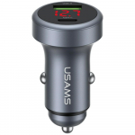 Car Charger CC327 Aluminum 45W USB-A USB-C Tarnish