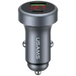 Car Charger CC327 Aluminum 45W USB-A USB-C Tarnish