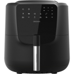 Cecotec hot air fryer CecoFry Rain (black, 1,550 watts, basket 5.5 liters, oil dispenser)