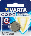 Varta CR2025 3V Lithium Coin Cell Battery, 6025-101-401