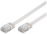 goobay Cat5e U/UTP flat white 7,00m