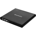 Verbatim External Slimline DVD-RW Writer, USB 2.0 (98938)
