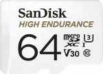 SanDisk 64GB High Endurance, memory card&nbsp;(white, Class 10, V3, U3)