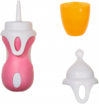 ZAPF Creation BABY born Interactive bottle & spoon 43cm, doll accessories (with two attachments and sound effect)