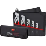 KNIPEX pliers wrench set 00 19 55 S4, pliers set (red, 5 pieces)