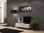 Cama TV-alus VIGO 140 30/140/40 sonoma/valge l&auml;ikega