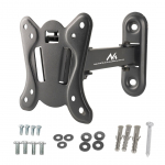 Maclean MC-416 teleri ja monitori seinakinnitus, 13"-32", 30 kg, kallutus, p&ouml;&ouml;rlemine, max. VESA 100x100, must pulberv&auml;rvitud, LED, OLED, LCD, universaalne kinnitus.