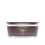 WoodWick Iris Woods wax candle Ellipse Wood Brown 1 pc(s)
