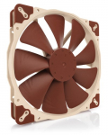 Noctua NF A20 5V PWM arvutikorpuse ventilaator 20 cm beež, punane