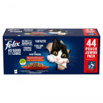 PURINA Felix Fantastic Mix tarretises - m&auml;rg kassitoit - 44 x 85 g