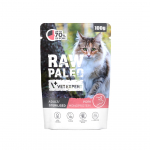 VETEXPERT toores paleo steriliseeritud sealihaga m&auml;rgtoit kassidele t&auml;iskasvanutele 100g