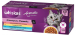 WHISKAS Aromatic Selection Mix - m&auml;rg kassitoit - 40x85g
