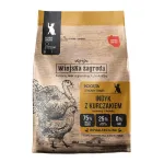 WIEJSKA ZAGRODA Kitten Turkey with chicken - dry cat food - 400g