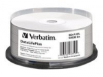 VERBATIM Blu-ray BD-R DL 50GB 25 tk