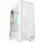 Sharkoon VS8 RGB, tower case (white, tempered glass)