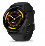 Garmin Venu 3 3,56 cm (1,4") AMOLED 45 mm Digitaalne 454 x 454 pikslit Puuteekraan Must WiFi GPS (satelliit)