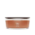 WoodWick Pumpkin Praline wax candle Ellipse Brown 1 pc(s)