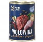John Dog BERRY wołowina i kr&oacute;lik z jeżynami400g