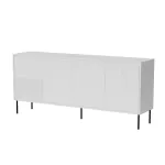 4D ABI kummut 200x45x88 mattvalge