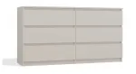 MALWA CHEST OF DRAWERS M6/140 CASMERE COLOUR