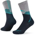 BUFF Merino Lightweight Crew Sock LWC1 Socks, Teal, L