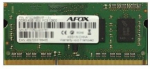 AFOX SO-DIMM DDR3 8GB m&auml;lumoodul 1600 MHz LV 1,35V