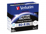VERBATIM MDisc BD-R DL 6X 50GB 5 tk pakis