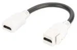 Keystone Module HDMI F/F white 16cm