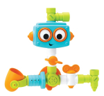 Bath robot with shower