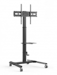 Mobile LCD/LED stand 32-70 inches, 40 kg with a shelf