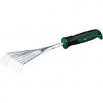 Bosch Powertools Garden Hand Fan Broom Stainless Steel (green/black, width 12cm)