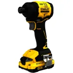 Stanley cordless impact wrench (SFMCF811D1T-QW), 18 volts (black/yellow, Li-ion battery 2.0 Ah, Pro-Stack case)