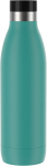 Emsa Bludrop Color insulated drinking bottle 0.7 liters, thermos bottle (petrol, stainless steel)