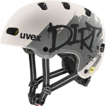 UVEX Kid 4 Style MIPS kids&rsquo; cycling helmet, dirt warm grey