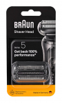 BRAUN Series 5 black electric shaver replacement head, 54B