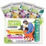 ANIMAL ISLAND Igap&auml;evane vasika- ja linnuliha maksaga - m&auml;rg kassitoit - 4 x 85g