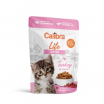 CALIBRA Cat Life kassipoegadele kalkuniliha kastmes - m&auml;rgtoit kassidele - 85g