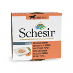 SCHESIR kana ja papaiaga želees - m&auml;rg koeratoit - 150g