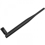 Qoltec 57046 WiFi-antenn 2,4/2,5 GHz | 5,1/5,8 GHz | 5dBi | igasuunaline | siseruumidesse