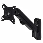 Gembird MA-WA1-01 monitori kinnitus / alus 68,6 cm (27") must seinakinnitus