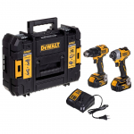 Elektrit&ouml;&ouml;riistade komplekt DeWALT DCK2062M2T (DCD709+DCF809) 18V 2x4.0AH